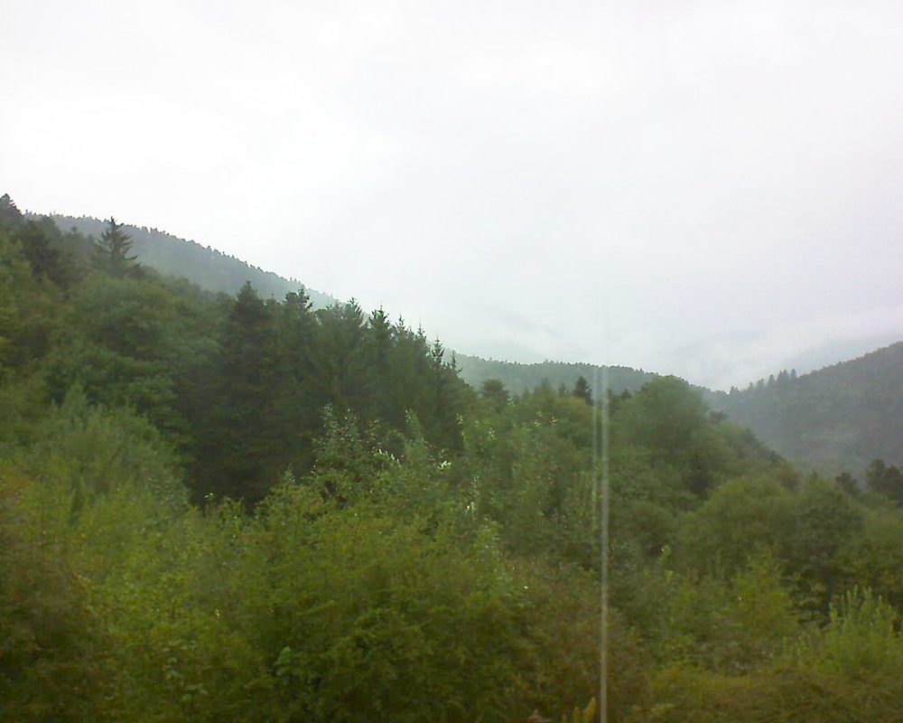 Le petit ballon vu depuis le Domaine Langmatt à Murbach le 18.08.2022 à 10:15 Le petit ballon (Alsace, Vosges) le 18.08.2022 à 10:15