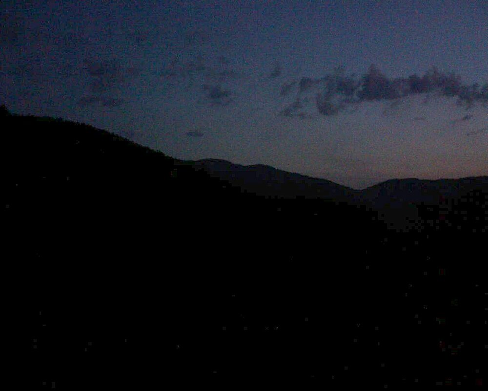 Le petit ballon vu depuis le Domaine Langmatt à Murbach le 30.08.2022 à 06:15 Le petit ballon (Alsace, Vosges) le 30.08.2022 à 06:15