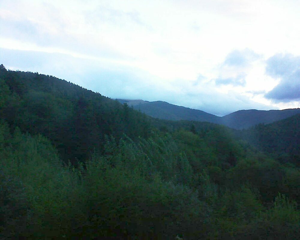 Le petit ballon vu depuis le Domaine Langmatt à Murbach le 17.09.2022 à 07:15 Le petit ballon (Alsace, Vosges) le 17.09.2022 à 07:15