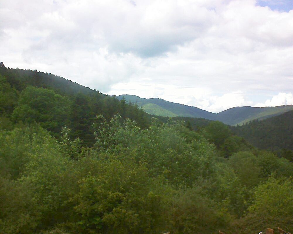 Le petit ballon vu depuis le Domaine Langmatt à Murbach le 25.05.2024 à 16:00 Le petit ballon (Alsace, Vosges) le 25.05.2024 à 16:00