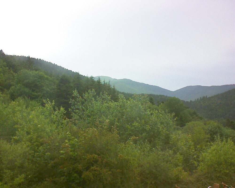 Le petit ballon vu depuis le Domaine Langmatt à Murbach le 17.06.2024 à 14:15 Le petit ballon (Alsace, Vosges) le 17.06.2024 à 14:15