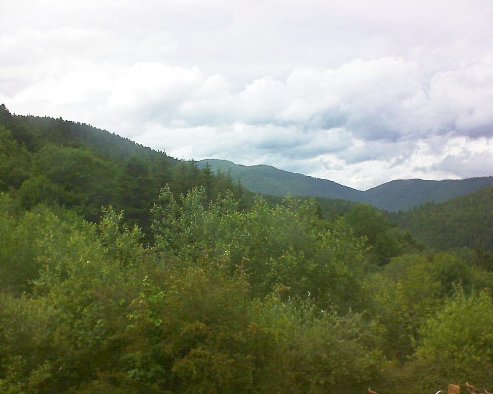 Le petit ballon vu depuis le Domaine Langmatt à Murbach le 17.06.2024 à 16:15 Le petit ballon (Alsace, Vosges) le 17.06.2024 à 16:15