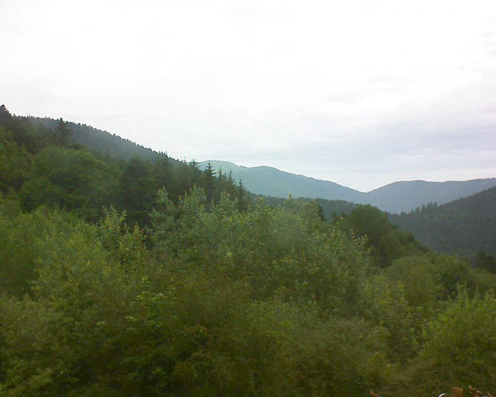 Le petit ballon vu depuis le Domaine Langmatt à Murbach le 20.06.2024 à 15:45 Le petit ballon (Alsace, Vosges) le 20.06.2024 à 15:45