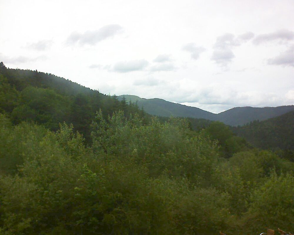 Le petit ballon vu depuis le Domaine Langmatt à Murbach le 21.06.2024 à 15:15 Le petit ballon (Alsace, Vosges) le 21.06.2024 à 15:15