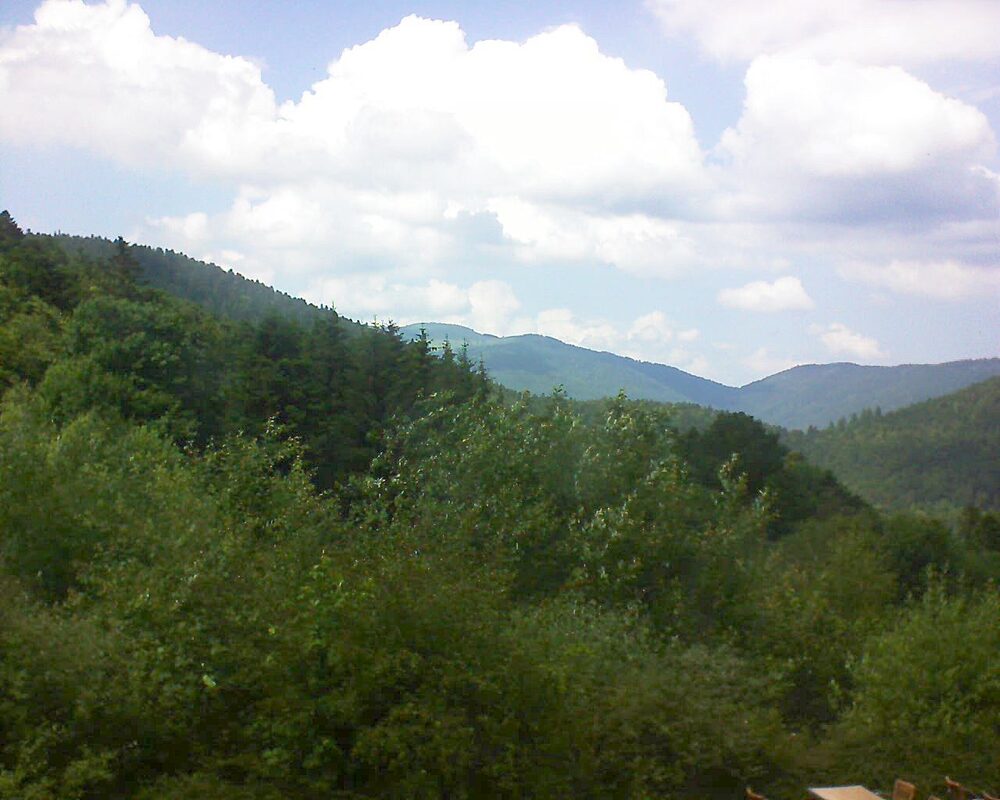 Le petit ballon vu depuis le Domaine Langmatt à Murbach le 24.06.2024 à 15:00 Le petit ballon (Alsace, Vosges) le 24.06.2024 à 15:00