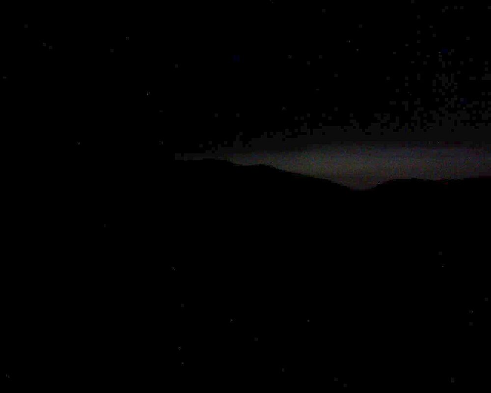 Le petit ballon vu depuis le Domaine Langmatt à Murbach le 31.07.2024 à 21:30 Le petit ballon (Alsace, Vosges) le 31.07.2024 à 21:30