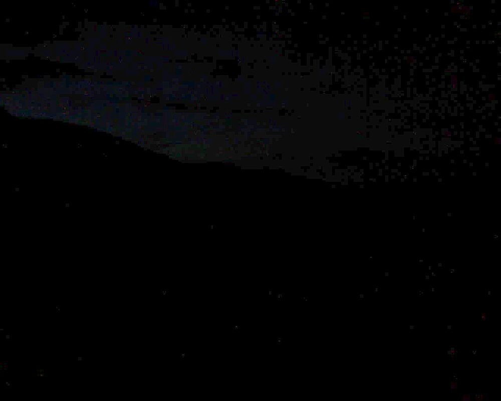 Le petit ballon vu depuis le Domaine Langmatt à Murbach le 08.08.2024 à 21:45 Le petit ballon (Alsace, Vosges) le 08.08.2024 à 21:45