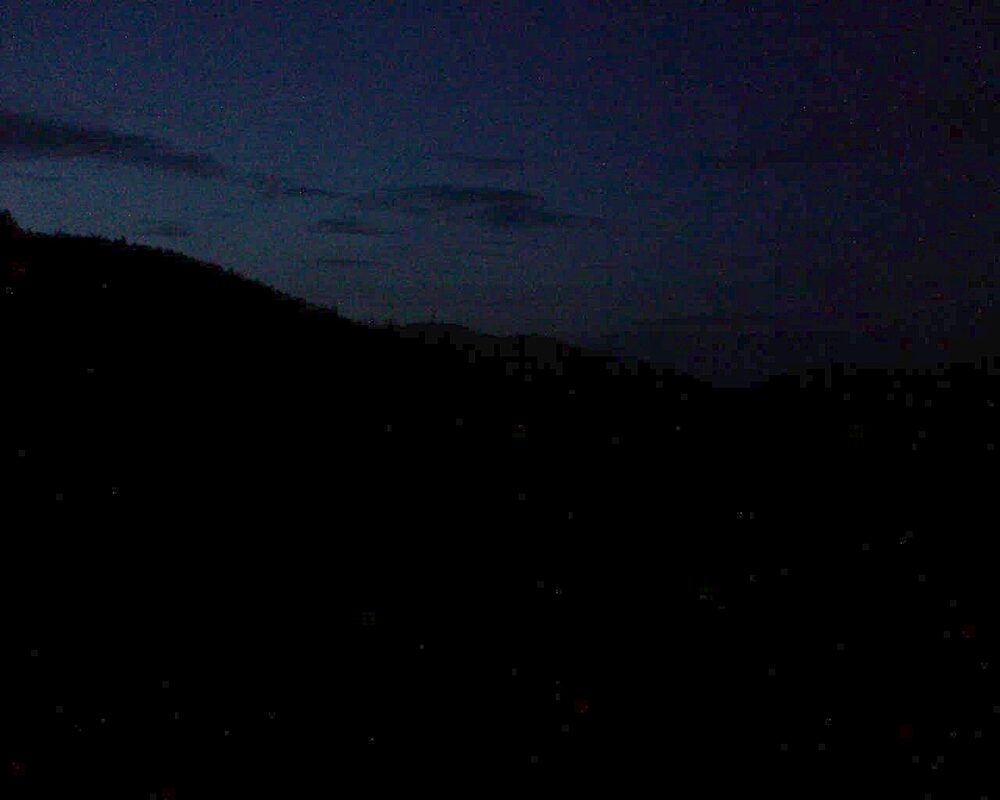 Le petit ballon vu depuis le Domaine Langmatt à Murbach le 02.09.2024 à 20:45 Le petit ballon (Alsace, Vosges) le 02.09.2024 à 20:45