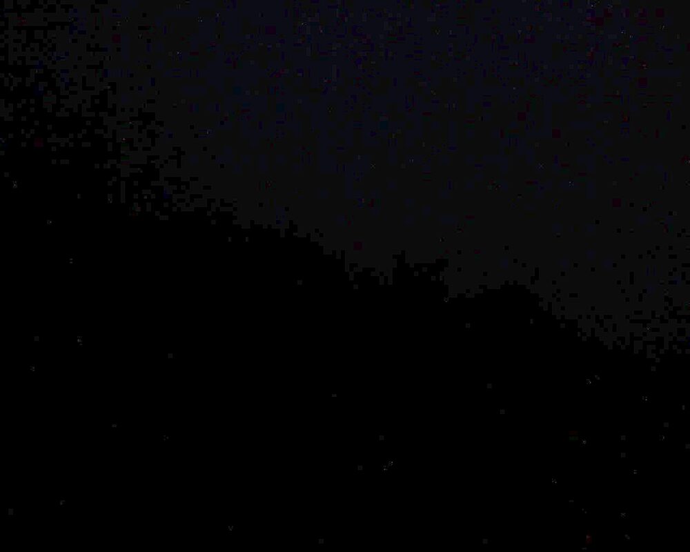 Le petit ballon vu depuis le Domaine Langmatt à Murbach le 01.10.2024 à 19:30 Le petit ballon (Alsace, Vosges) le 01.10.2024 à 19:30