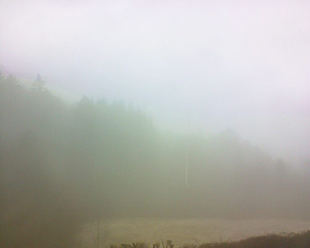 Le petit ballon vu depuis le Domaine Langmatt à Murbach le 13.03.2025 à 09:45 Le petit ballon (Alsace, Vosges) le 13.03.2025 à 09:45