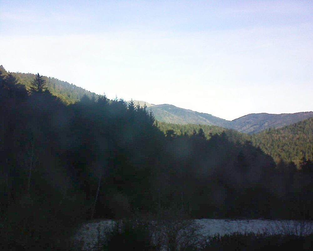 Le petit ballon vu depuis le Domaine Langmatt à Murbach le 01.01.2026 à 10:30 Le petit ballon (Alsace, Vosges) le 01.01.2026 à 10:30