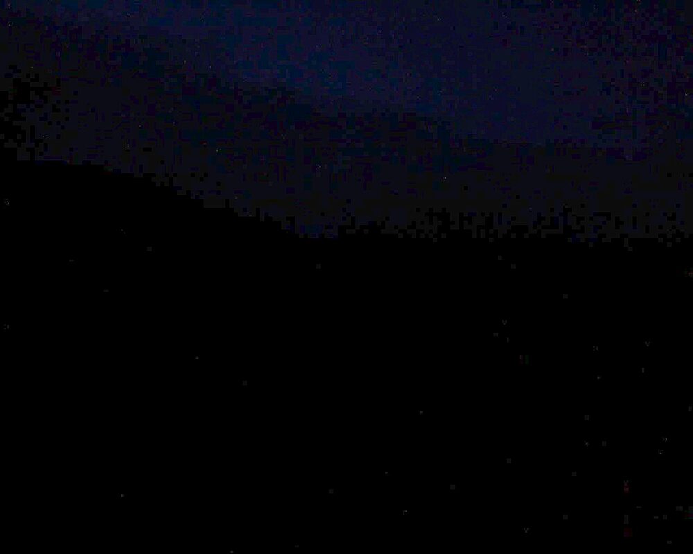 Le petit ballon vu depuis le Domaine Langmatt à Murbach le 17.02.2026 à 18:30 Le petit ballon (Alsace, Vosges) le 17.02.2026 à 18:30