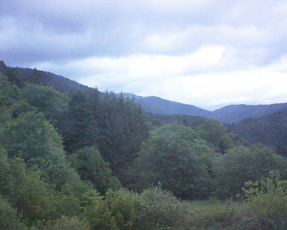 Le petit ballon vu depuis le Domaine Langmatt à Murbach le 20.05.2026 à 05:45 Le petit ballon (Alsace, Vosges) le 20.05.2026 à 05:45