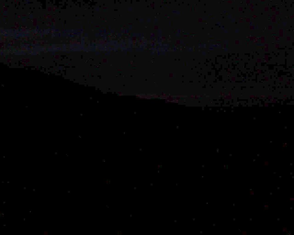Le petit ballon vu depuis le Domaine Langmatt à Murbach le 14.07.2026 à 22:15 Le petit ballon (Alsace, Vosges) le 14.07.2026 à 22:15