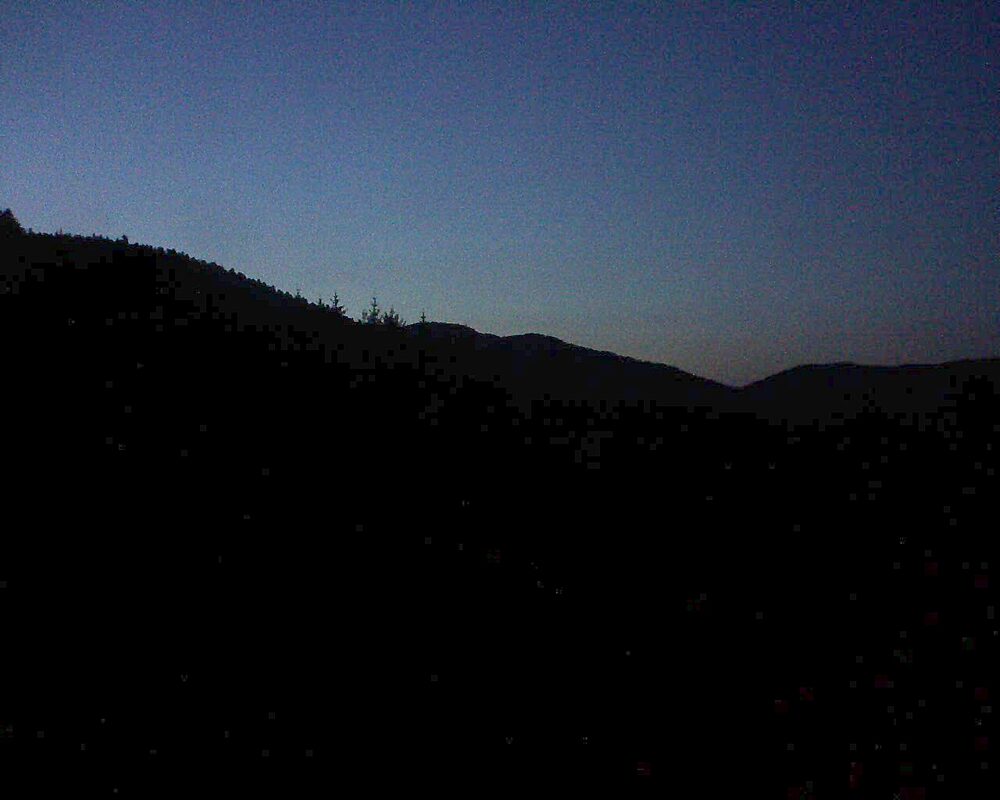 Le petit ballon vu depuis le Domaine Langmatt à Murbach le 21.07.2026 à 22:00 Le petit ballon (Alsace, Vosges) le 21.07.2026 à 22:00