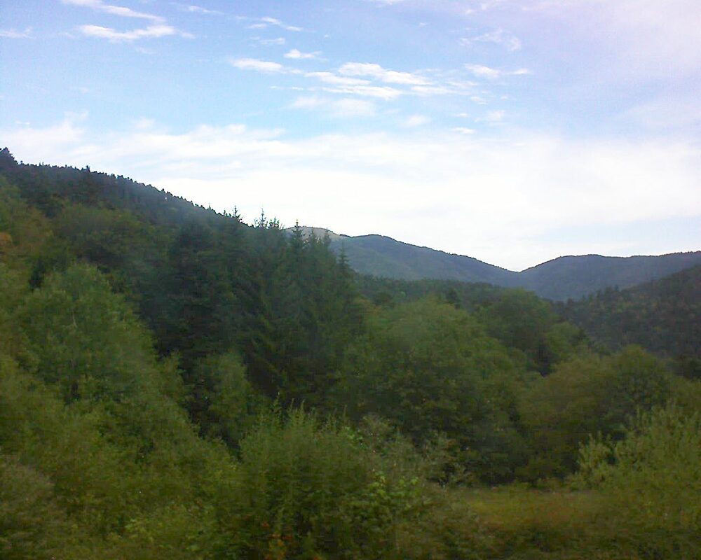 Le petit ballon vu depuis le Domaine Langmatt à Murbach le 02.09.2026 à 09:30 Le petit ballon (Alsace, Vosges) le 02.09.2026 à 09:30