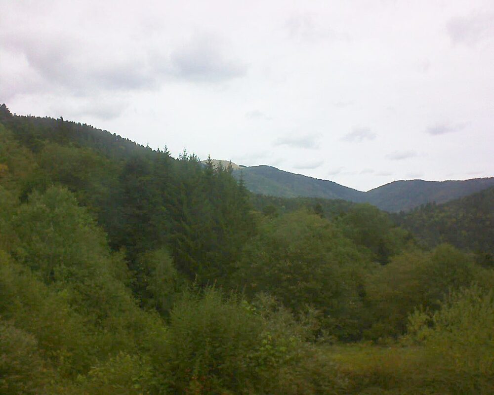 Le petit ballon vu depuis le Domaine Langmatt à Murbach le 09.09.2026 à 11:45 Le petit ballon (Alsace, Vosges) le 09.09.2026 à 11:45
