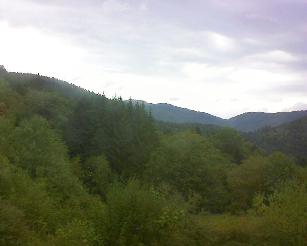 Le petit ballon vu depuis le Domaine Langmatt à Murbach le 16.09.2026 à 10:15 Le petit ballon (Alsace, Vosges) le 16.09.2026 à 10:15